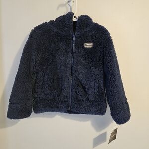 Cozy Navy Blue Kids Jacket Eddie Bauer Size 3T